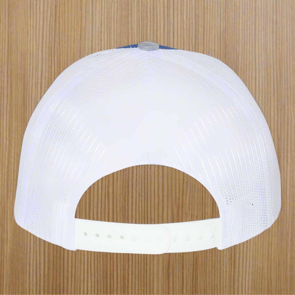 Richardson 112 - Snapback Trucker Cap - ROYAL BLUE WHITE AND GRAY